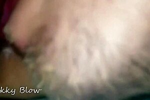 my pierced cock slides deep into her dripping slutty pussy up close