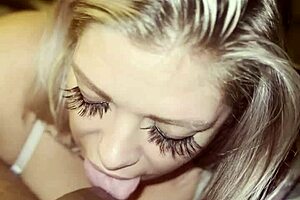 impressive throat skills handle massive black cock interracial deepthroat display