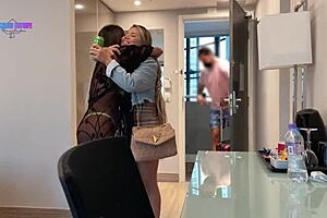 plunging deep into yasmin mineira's tight ass for creamy finish