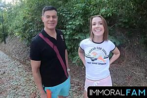 soggy czech cutie alexis crystal eagerly drops panties for american hunks in bedroom