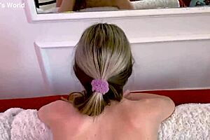 watching fit gina gerson devour huge cock in lingerie feels unreal