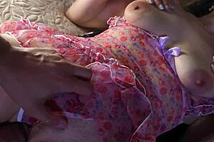 milf, rub my cock on your lace dress pussy before creampie inside?