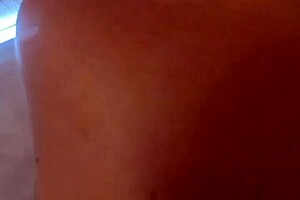 cute petite wife bends over for anal pounding in steamy bath session