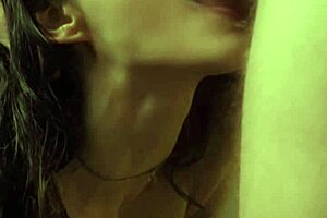amateur lanreta gags on monster cock with sloppy deepthroat facefucking and cum gulp