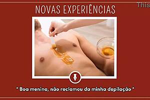 hey babe this naughty waxing session got so wild and freaky