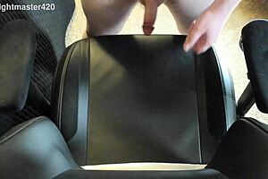 Redhead Teen Solo Masturbates To Massive Bedroom Cum Spray Explosion Close Up