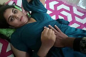 Sweet Kisses and Gentle Bedroom Touches Delight Couple!