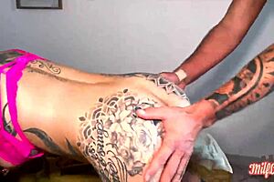 alicia the 43 year old tattooed slut milf loves intense hardcore fucking part 3