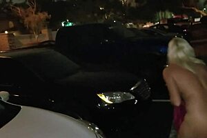 Who needs clothes when public nights hide such naughty housewife secrets?