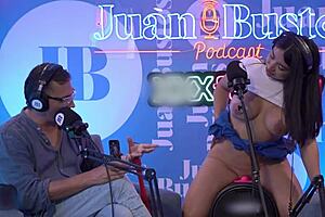 Verito Aguas' Huge Tits Ride Machine Begs Spanks!