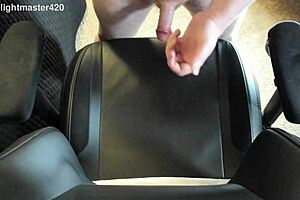 Redhead Teen Solo Masturbates To Massive Bedroom Cum Spray Explosion Close Up