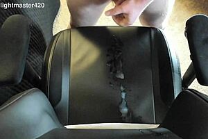 Redhead Teen Solo Masturbates To Massive Bedroom Cum Spray Explosion Close Up