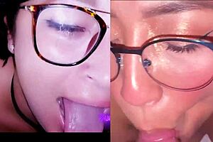 Dafri And Samy Sluts Devour Cock For Cash Intensely