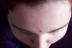 curvy european bbw worships monster cock with deep sucks ending in explosive facial