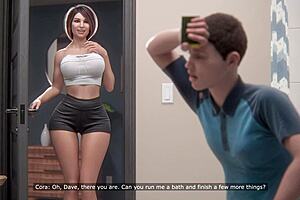 shower monster cock deepthroat creampie right in front of him!