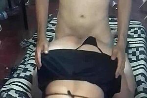 policia cachonda folla con desconocido post-fiesta salvaje?