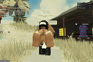 ebony nun's big ass takes bold anal pounding