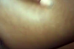 stepsister's dripping big pussy lips bent over for creampie doggystyle