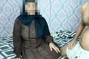 hijab muslim babe enjoys festival tease in intriguing style