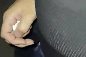 stalking busty mature latina milf flashing big ass and tits on lima streets