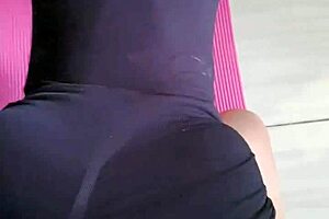 cheating with my wifes zumba instructor felt amazing her skinny body orgasming on big cock