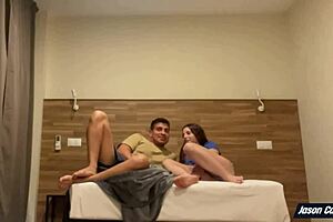 Jason Carrera pounds young babe's tight pussy!