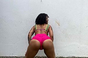 wild public ebony flashing joi cum blast