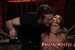 JAPAN BONDAGE VIBRATOR Shakes Excited Asian Tourist Wildly