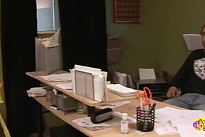 two chicks ditch boy girl for intense lesbian strapon action