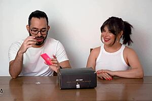 Chubby Latina Sex Doll Rides Cock in Bedroom Heat