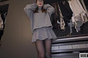 Tiny influencer fucked senseless like a submissive doll