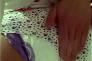 Kayla's wet diaper slideshow teases lover's fantasies