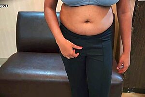 busty riya's big natural tits in office audition fuck trial