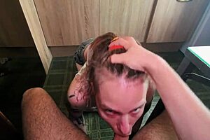 her tight ass destroyed by rough pounding now craves every creampie load