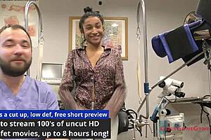 Miss Mars Nurse Tests Orgasm Limits with Vibrator in Hospital