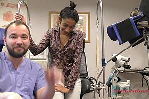 Miss Mars Nurse Tests Orgasm Limits with Vibrator in Hospital