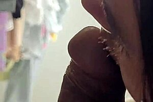 brasileira babe, feel that huge cock stretch your tight ass while you moan loud?