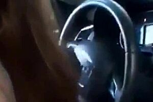 Uber interracial oral sex with an interracial couple
